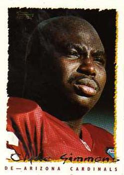 Clyde Simmons Arizona Cardinals 1995 Topps NFL #333